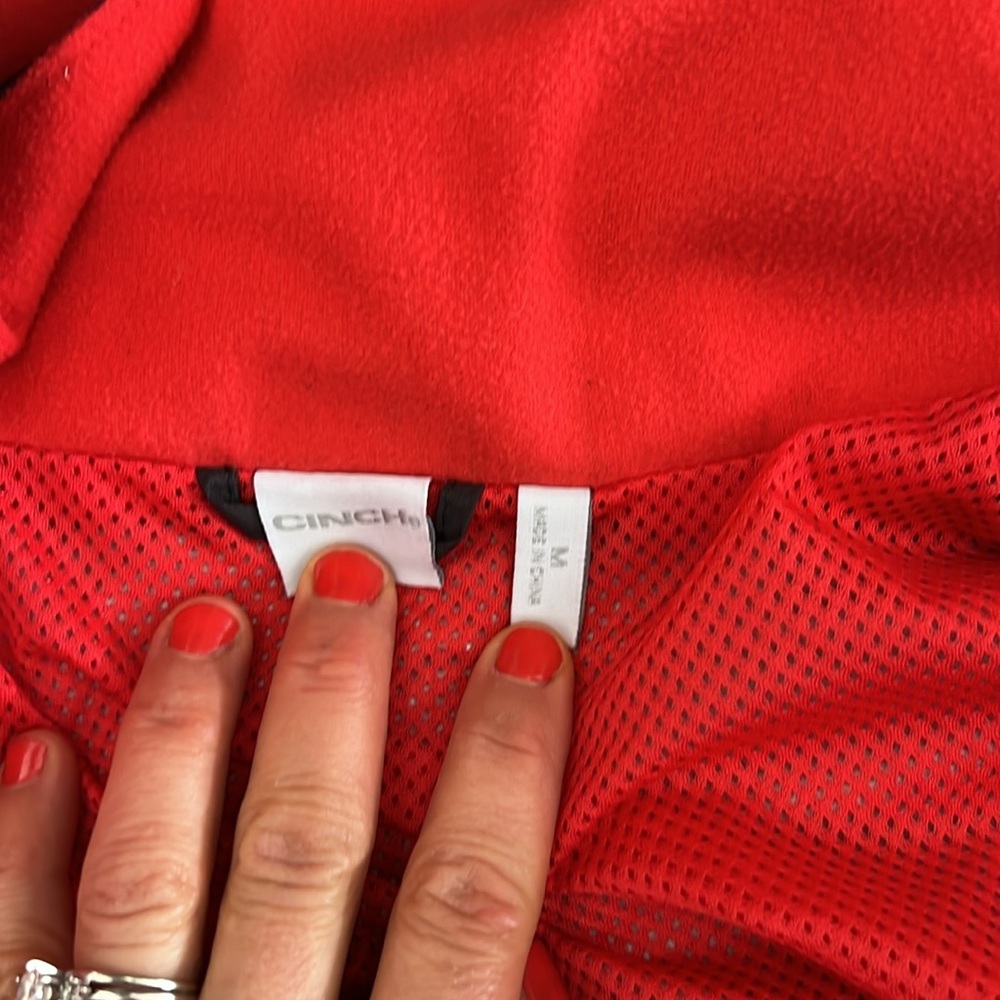 Cinch Rain Jacket Windbreaker Medium - image 4